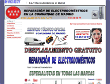 Tablet Screenshot of madridreparaciones.com
